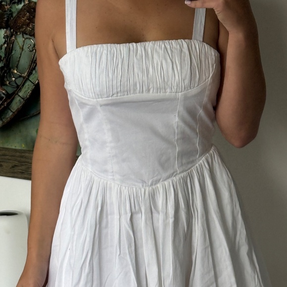 Zara white milk maid dress in XS - Picture 4 of 4